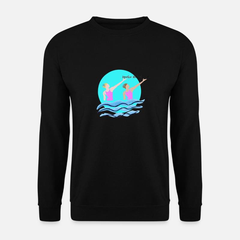 Lovely Synch Duet - Unisex Sweatshirt - black