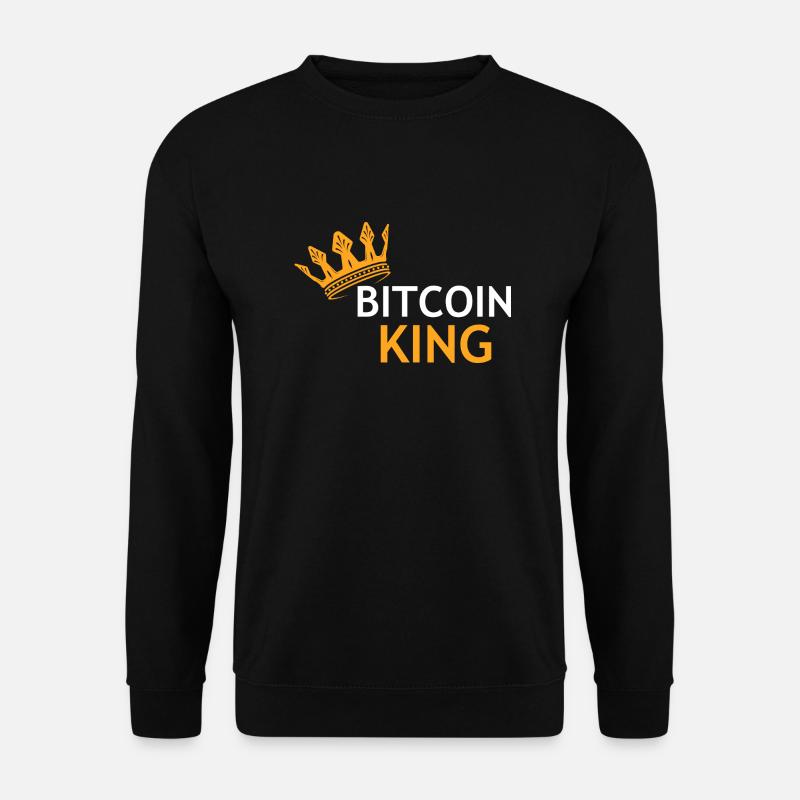 Crypto Bitcoin Trading - Unisex Pullover - Schwarz