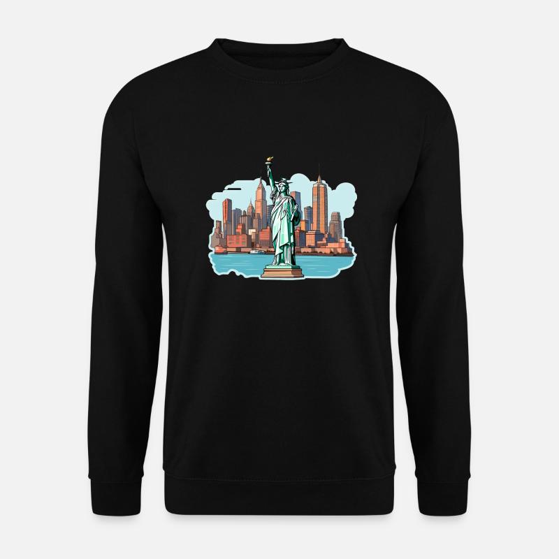 NY City - Unisex Pullover - Schwarz