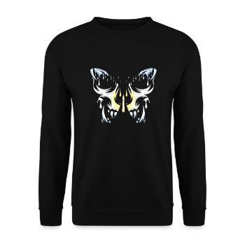 Argentine Pays Drapeau États officiels Continent - Sweat-shirt Unisexe - noir - Devant - Alina (178cm) & Michal (187cm)