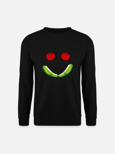 Smile Tomatoes - Unisex Sweatshirt - black