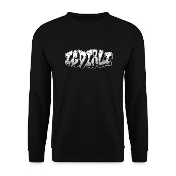 Igdirli - Unisex Sweatshirt - black - Front - Alina (178cm) & Michal (187cm)