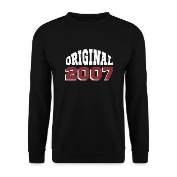 Original 2007 - Unisex Sweatshirt - black - Front - Alina (178cm) & Michal (187cm)