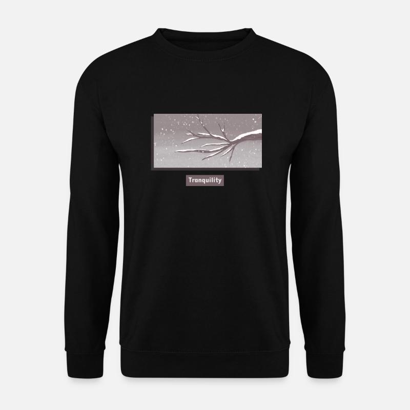 Tranquility design - Unisex Sweatshirt - black