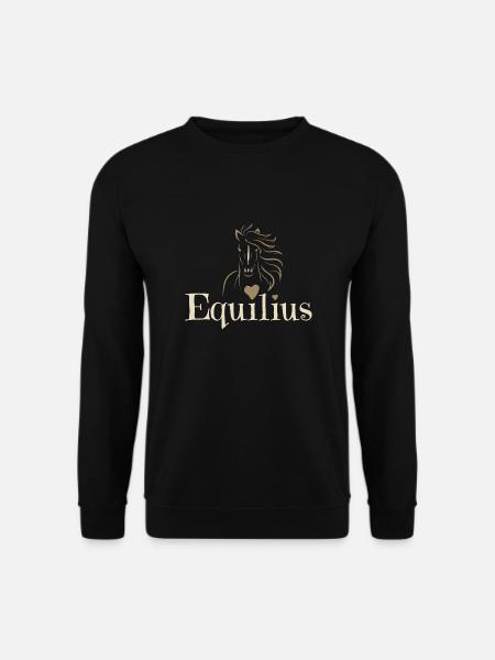 Logo de marchandise Equilius - Sweat-shirt Unisexe - noir