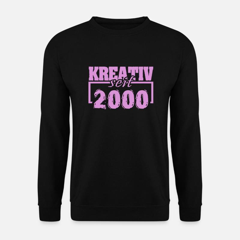 2000 2000 - Unisex Pullover - Schwarz