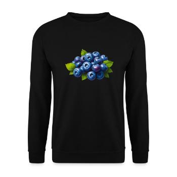 Bleuets - Sweat-shirt Unisexe - noir - Devant - Alina (178cm) & Michal (187cm)
