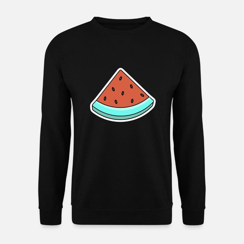 Melone Summer Comic - Unisex Pullover - Schwarz