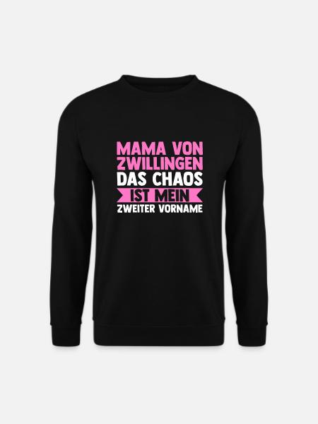 Mom of twins - Unisex Sweatshirt - black