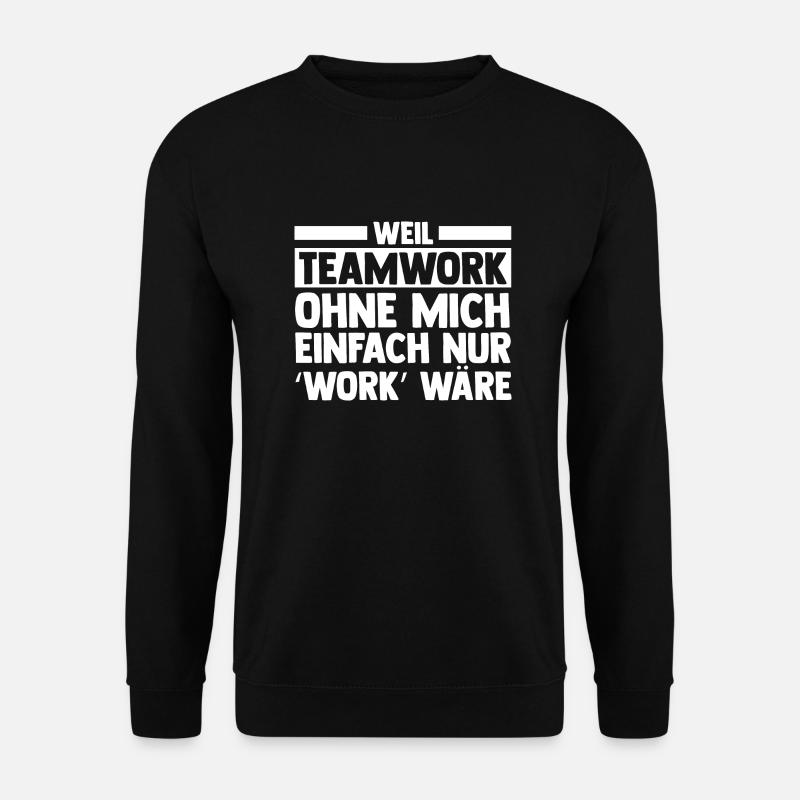 Mitarbeiter Arbeiter Kollege Arbeitskollege - Unisex Pullover - Schwarz
