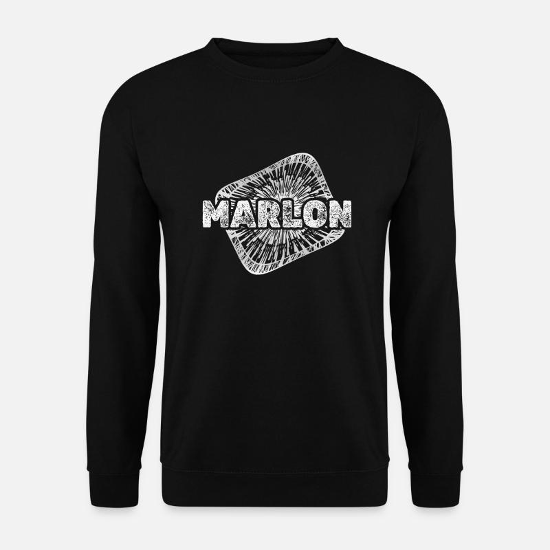 Marlon - Unisex Pullover - Schwarz