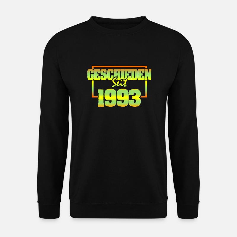 Geschieden 1993 - Unisex Pullover - Schwarz