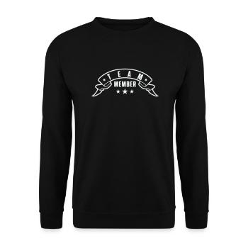 Équipier - Sweat-shirt Unisexe - noir - Devant - Alina (178cm) & Michal (187cm)