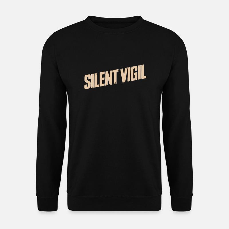 STILLE WACHE - Unisex Pullover - Schwarz