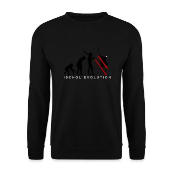 Ischgl Evolution Ski - Unisex Pullover - Schwarz - Vorne - Alina (178cm) & Michal (187cm)