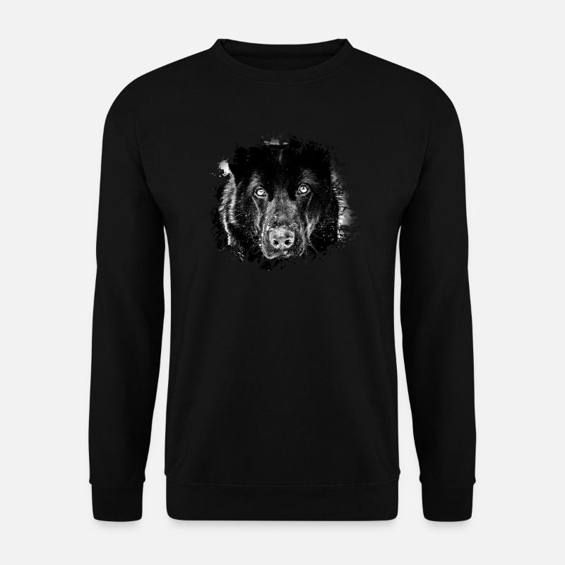 German shepherd - Unisex Sweatshirt - black