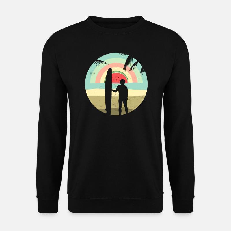 Lever de soleil d’été - Sweat-shirt Unisexe - noir