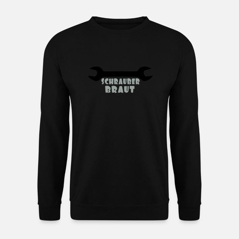 Schrauber-Braut - Unisex Pullover - Schwarz