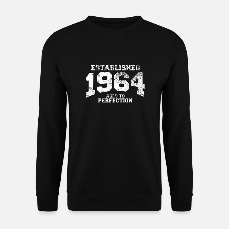 established 1964 - aged to perfection (de) - Unisex Pullover - Schwarz