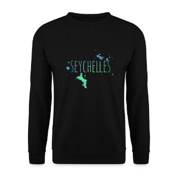 Seychelles - Unisex Pullover - Schwarz - Vorne - Alina (178cm) & Michal (187cm)