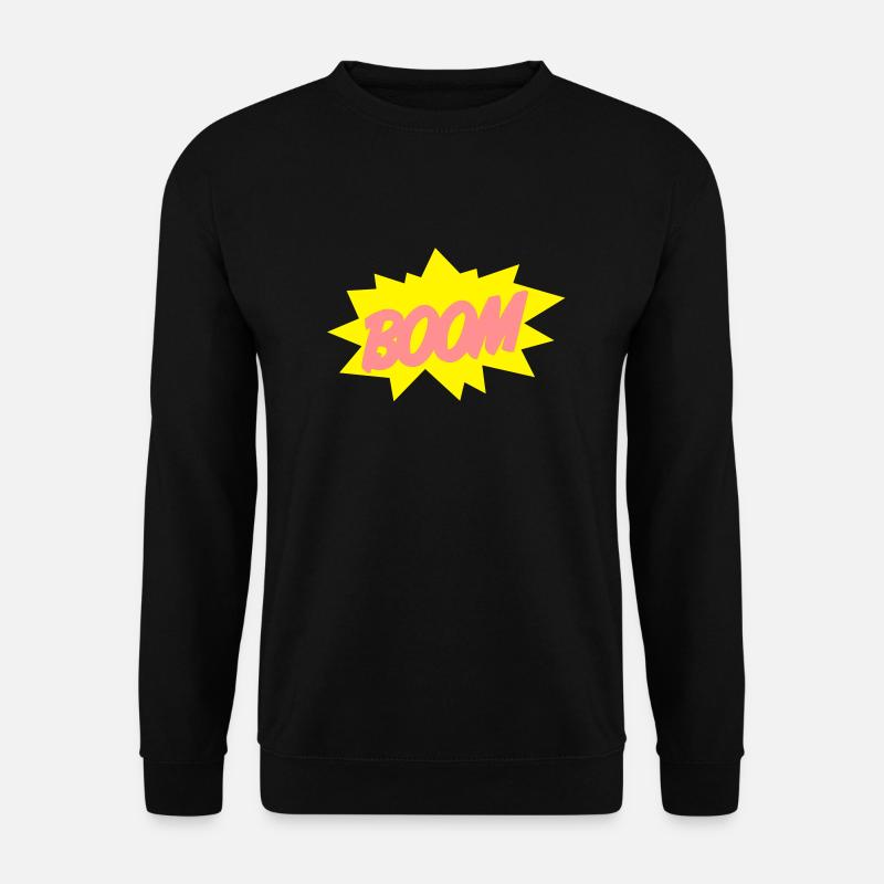 boom2 - Unisex Pullover - Schwarz