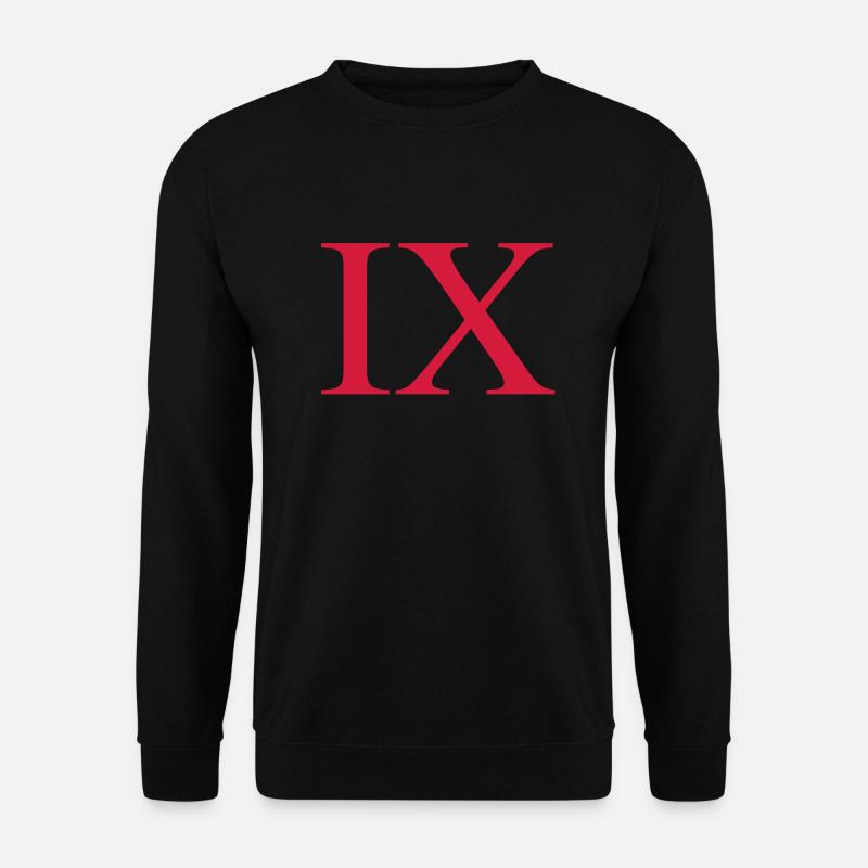 9 - Unisex Pullover - Schwarz