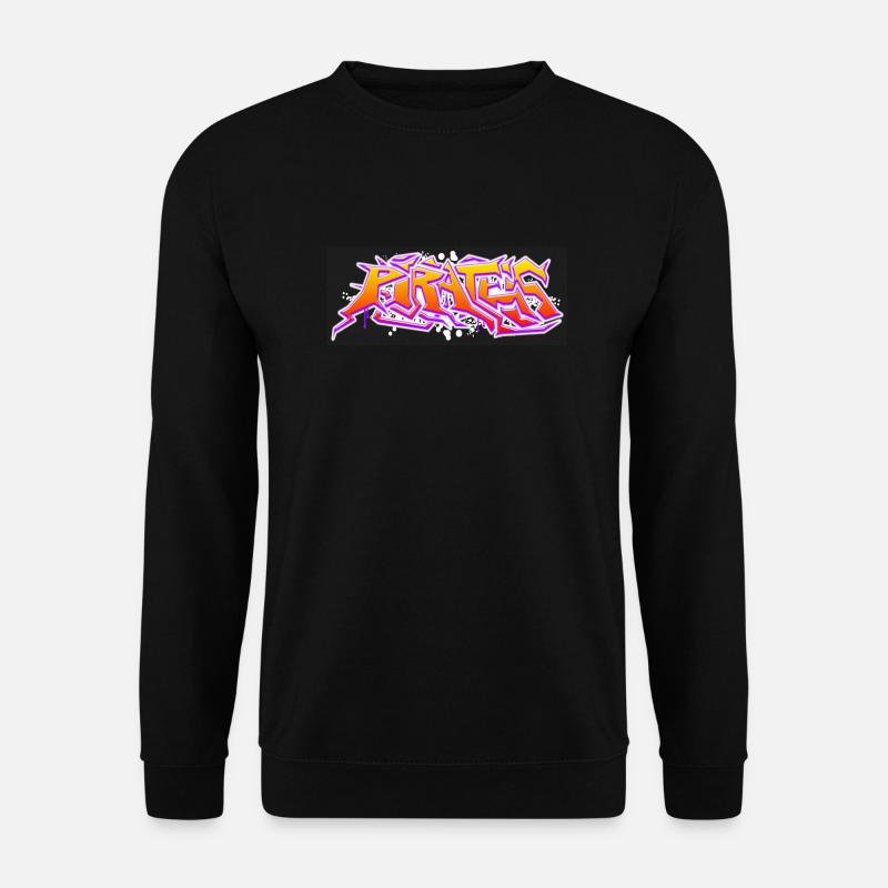 Pirates Graffiti - Unisex Pullover - Schwarz