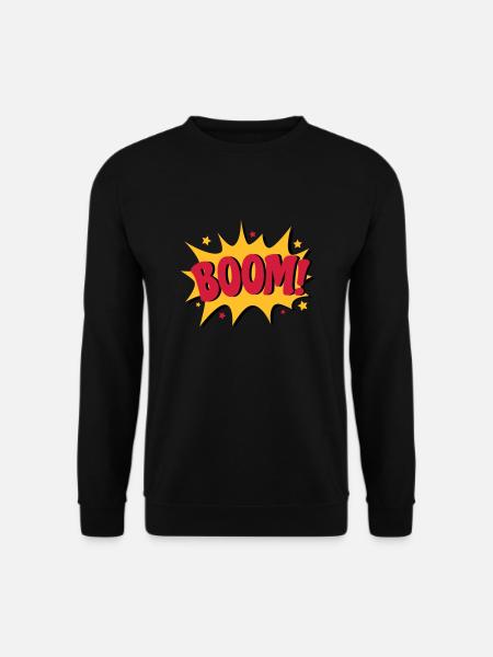 Boom - Unisex Sweatshirt - black