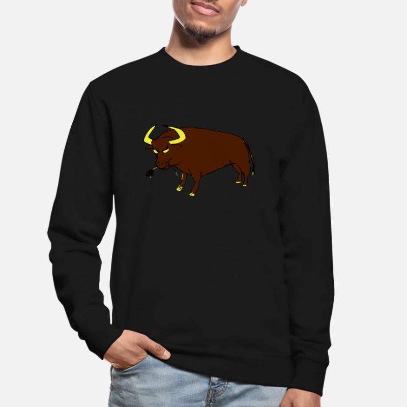 Taureau Basque Sweat-shirt Unisexe