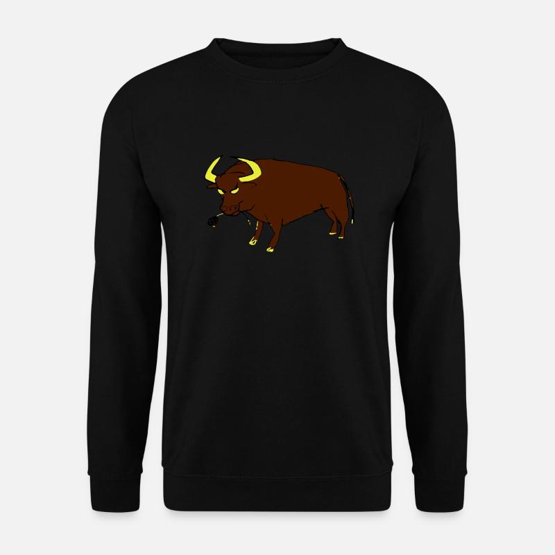 Taureau Basque - Sweat-shirt Unisexe - noir