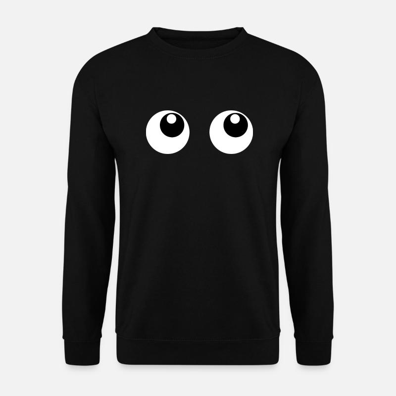 Yeux eyes Eye - Sweat-shirt Unisexe - noir