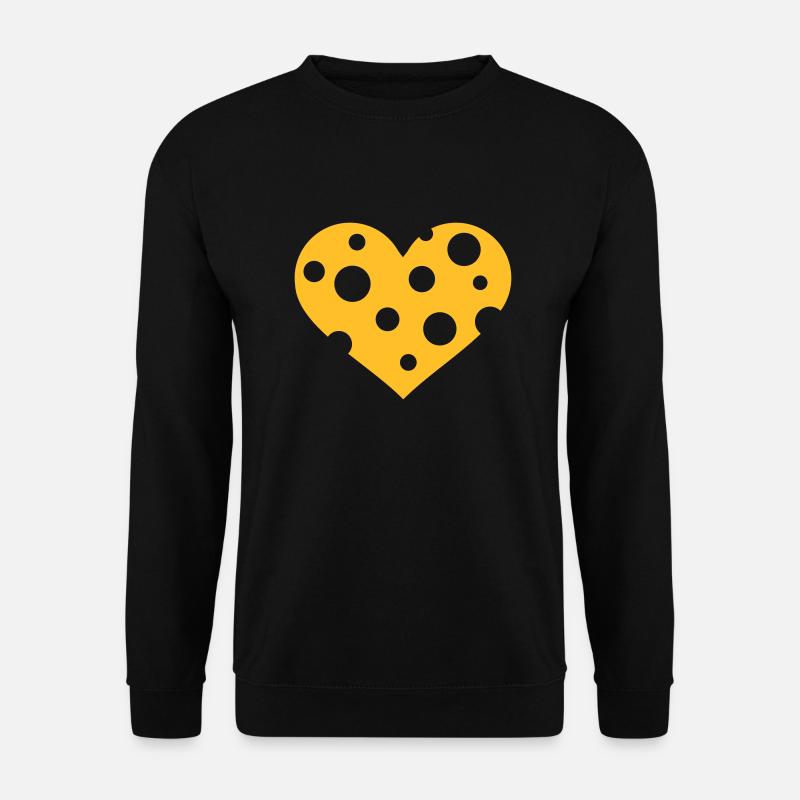Käse - Unisex Pullover - Schwarz