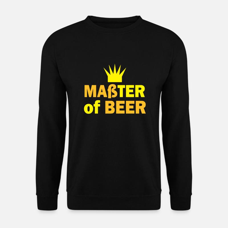 maß bier - Unisex Pullover - Schwarz