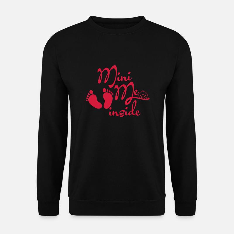 -me inside - Kleines ich - Schwangerschaft - Baby - Unisex Pullover - Schwarz