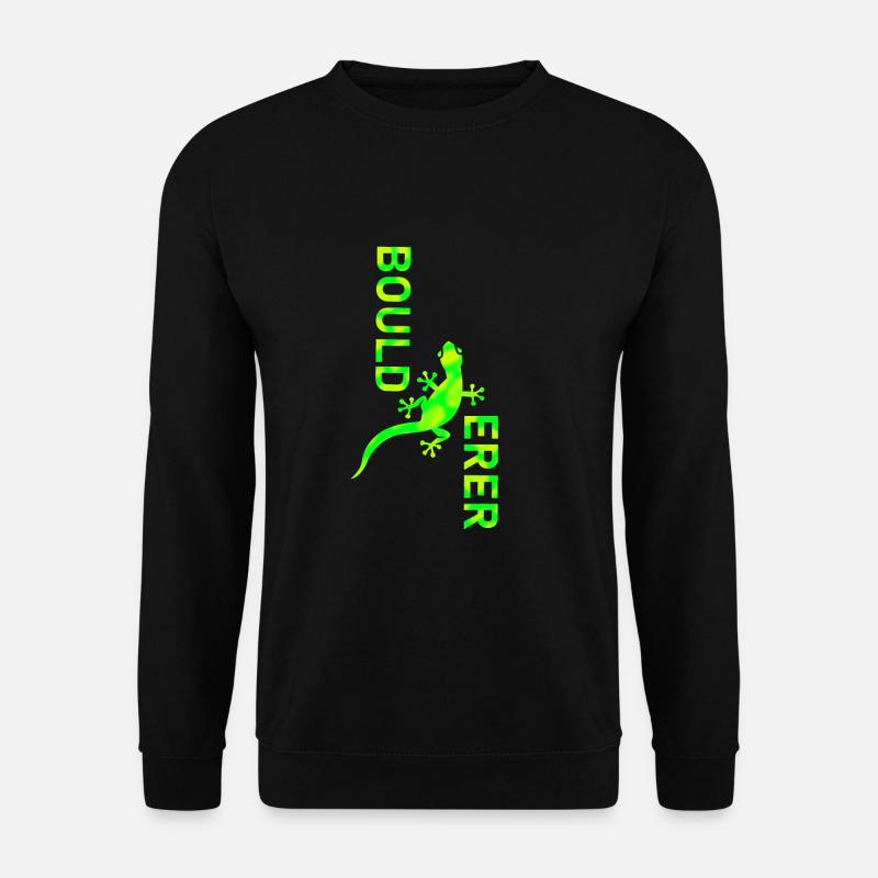 bouldern - Unisex Pullover - Schwarz
