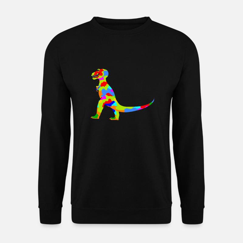 Dinosaur - Unisex Pullover - Schwarz