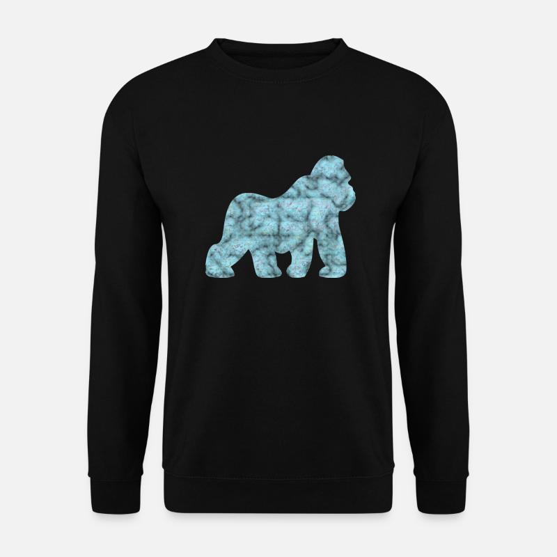 Gorilla - Unisex Pullover - Schwarz