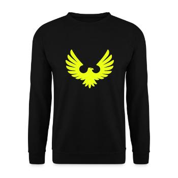 Aigle - Sweat-shirt Unisexe - noir - Devant - Alina (178cm) & Michal (187cm)