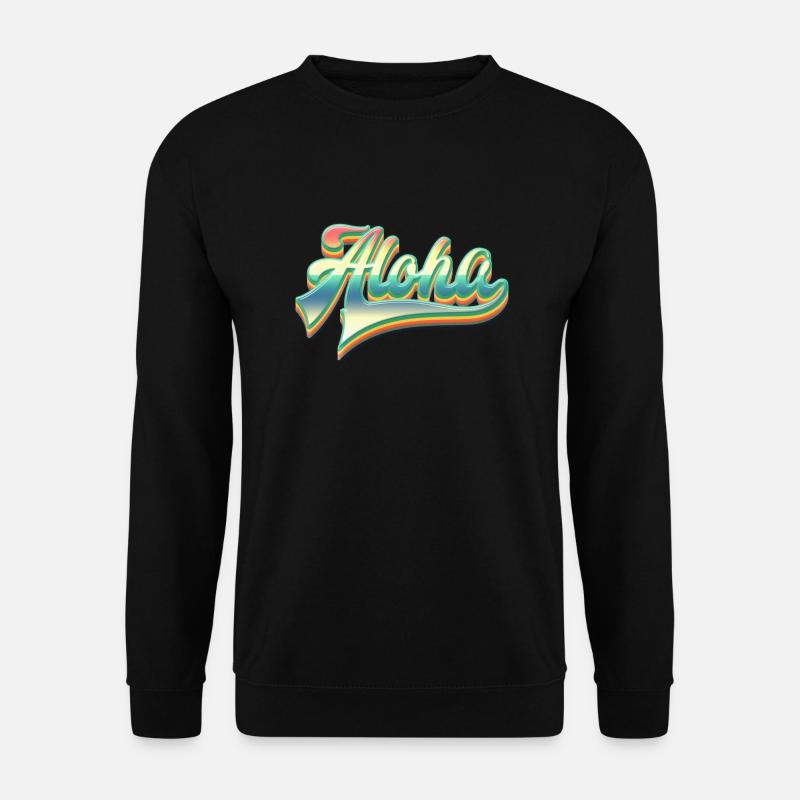 Aloha Fun Geschenk - Unisex Pullover - Schwarz