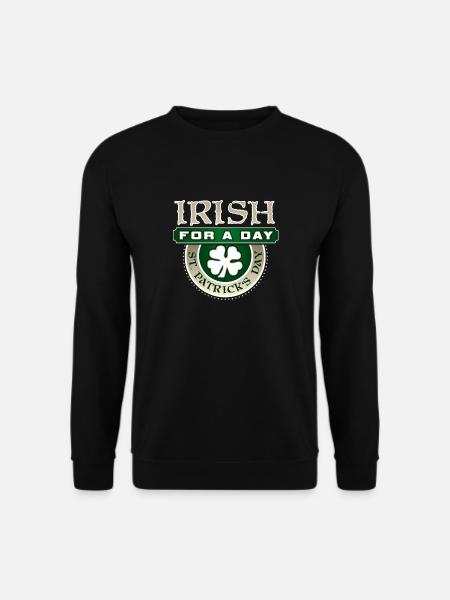Irish For A Day - Unisex Sweatshirt - black
