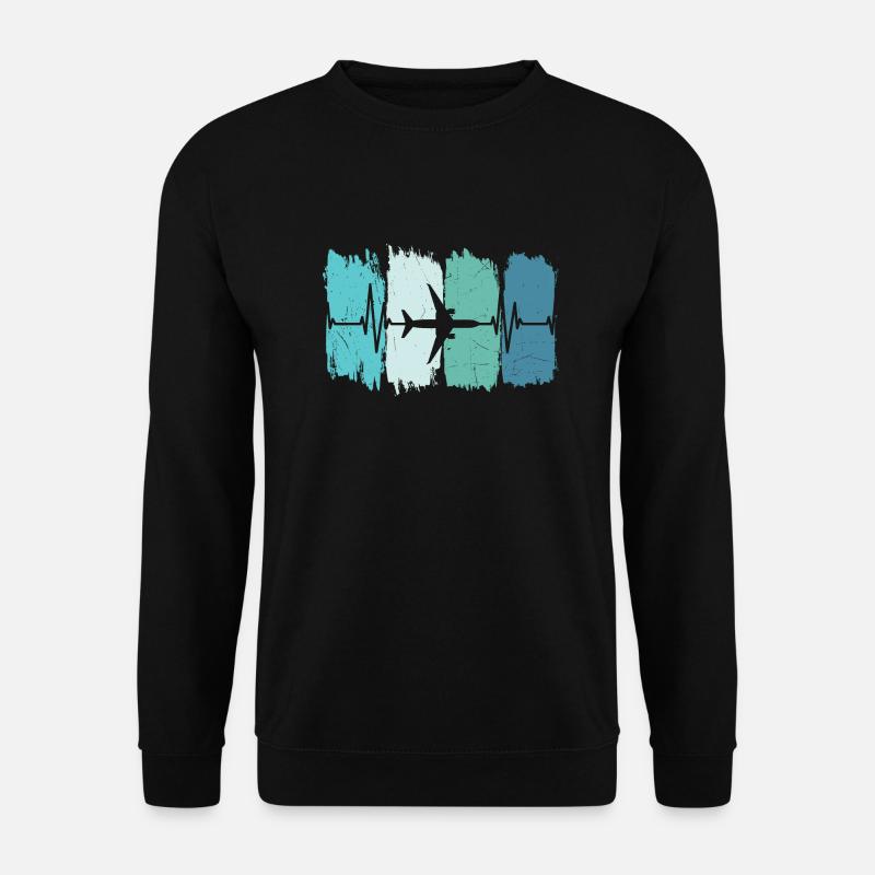 Pilot Funny saying pilot - Unisex Sweatshirt - black