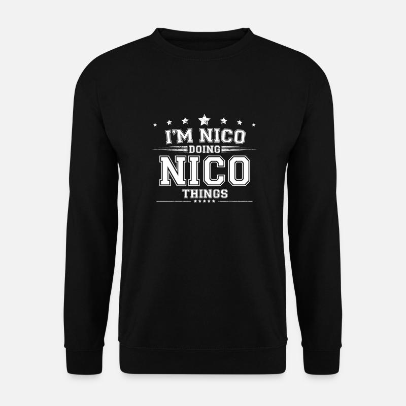 Nico - Unisex Sweatshirt - black