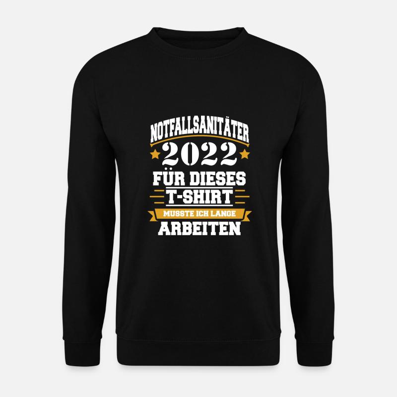 Notfallsanitäter 2022 - Unisex Pullover - Schwarz