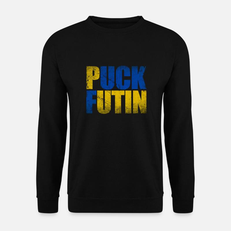 Puck Futin - Unisex Pullover - Schwarz