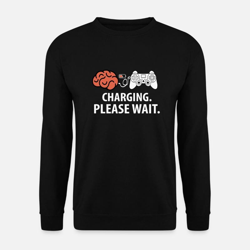 Charging Please Wait - Unisex Sweatshirt - black