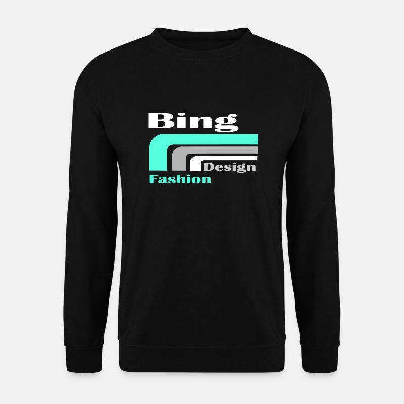 Bing Design Fashion - Unisex Pullover - Schwarz