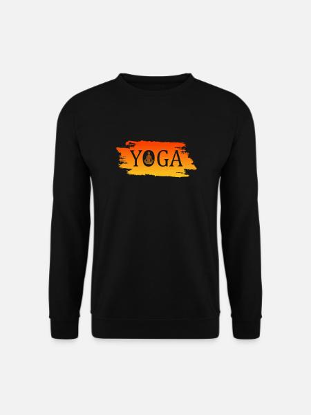 Yoga - Unisex Pullover - Schwarz