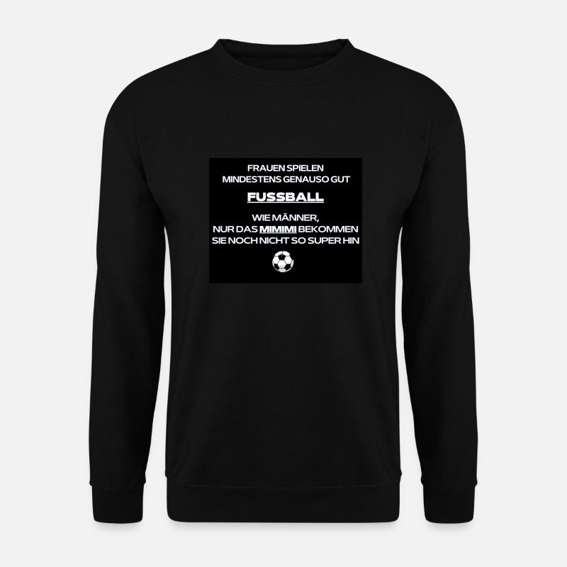 Frauenfußball - Unisex Pullover - Schwarz