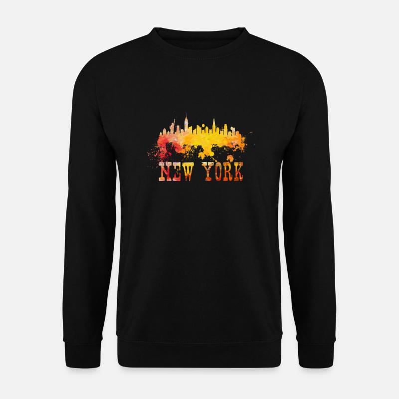 New York - Unisex Pullover - Schwarz