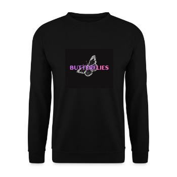 World - Unisex Pullover - Schwarz - Vorne - Alina (178cm) & Michal (187cm)